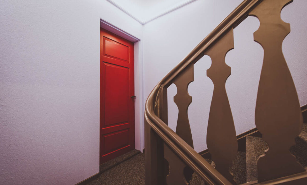 Treppenhaus nach Renovation durch kontrastabrik