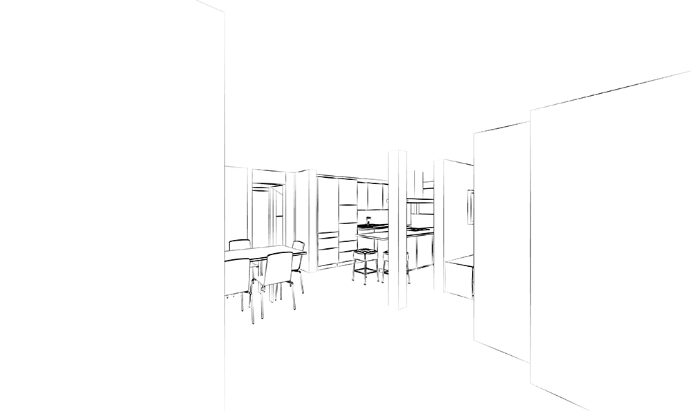 Visualisierung umbau wohnzimmer